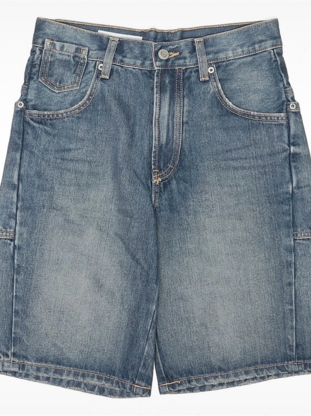 Women's Denim Carpenter Shorts - Blue